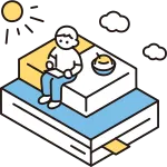 Book And Person Summer SVG Icon